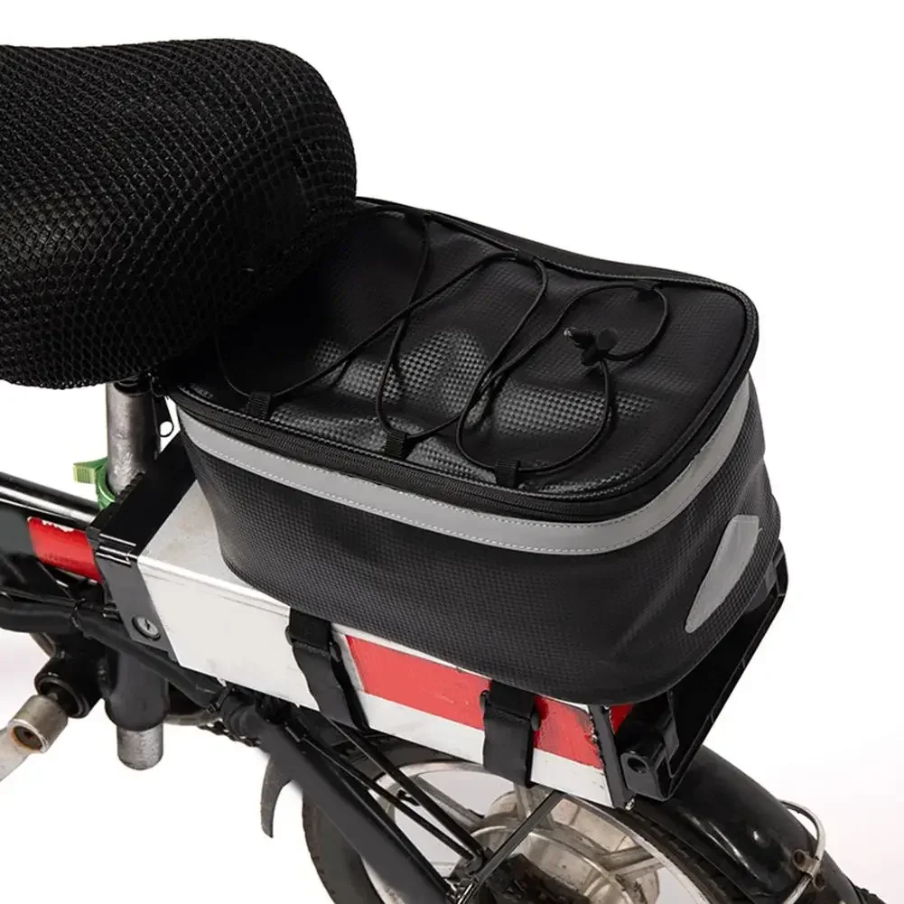 Rear Rack Bag Reflective Storage Bag Reflective Rear Rack Storage Bag Backseat Bag Dimensions Quick Release Fixing System
Rear Rack Bag Reflective Storage Bag Reflective Rear Rack Storage Bag Backseat Bag Dimensions Quick Release Fixing System