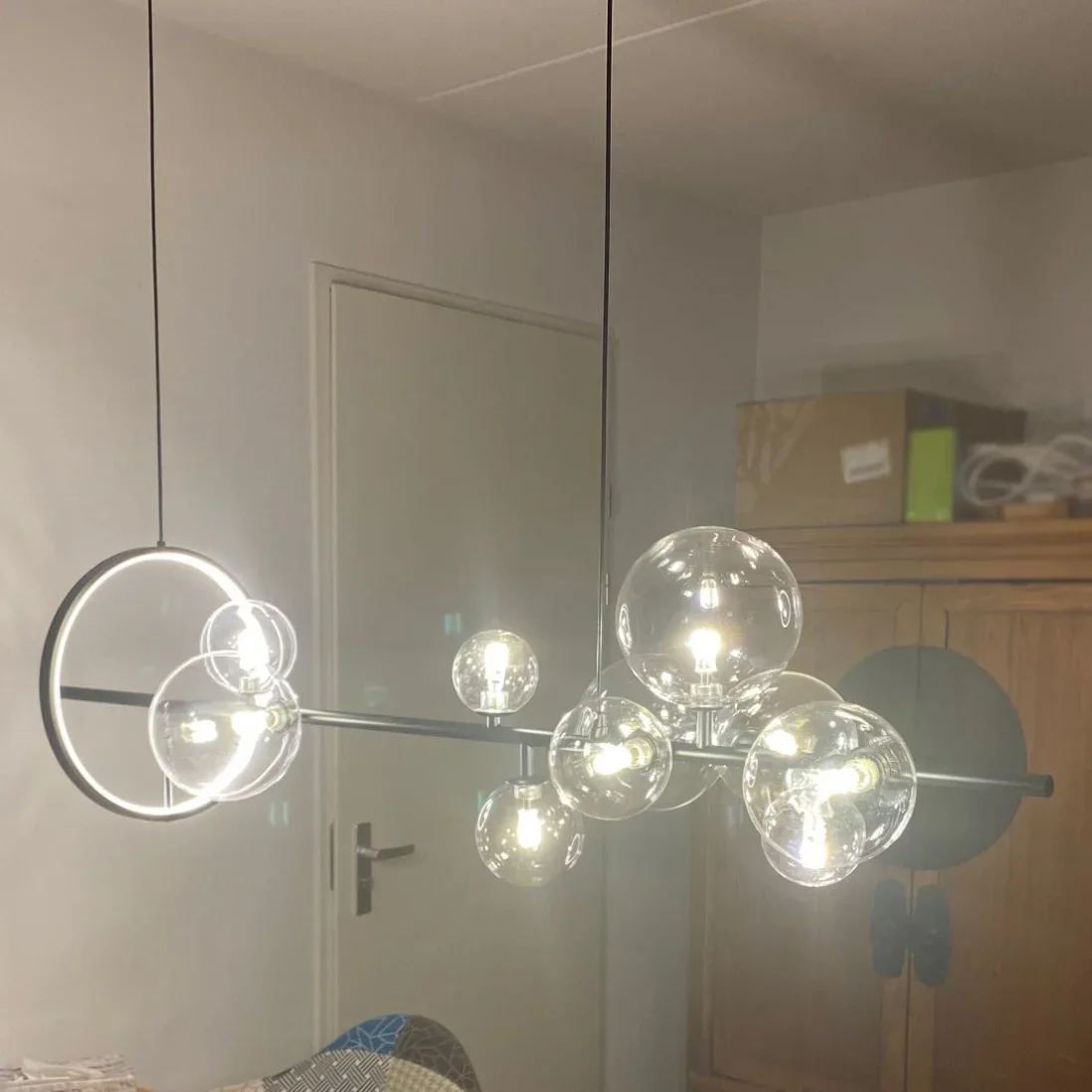 chandelier Light New style luxury American industrial style lamp restaurant light creative bar table glass bubble chandelier
chandelier Light New style luxury American industrial style lamp restaurant light creative bar table glass bubble chandelier
