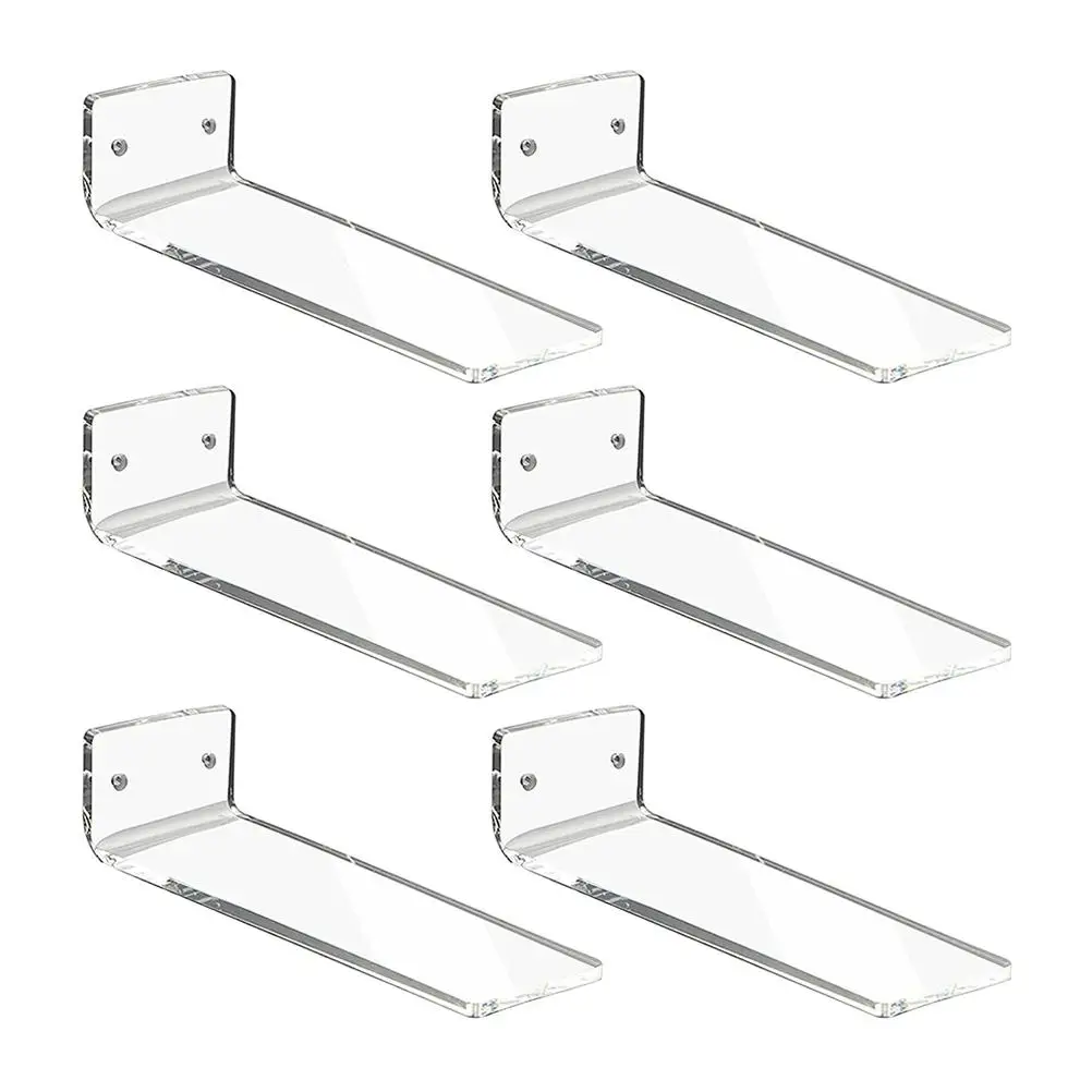 6pcs Acrylic Shoe Display Rack Floating Scalable for Store Clear Transparent Wall Mount Sneaker Shelf Organizers
6pcs Acrylic Shoe Display Rack Floating Scalable for Store Clear Transparent Wall Mount Sneaker Shelf Organizers