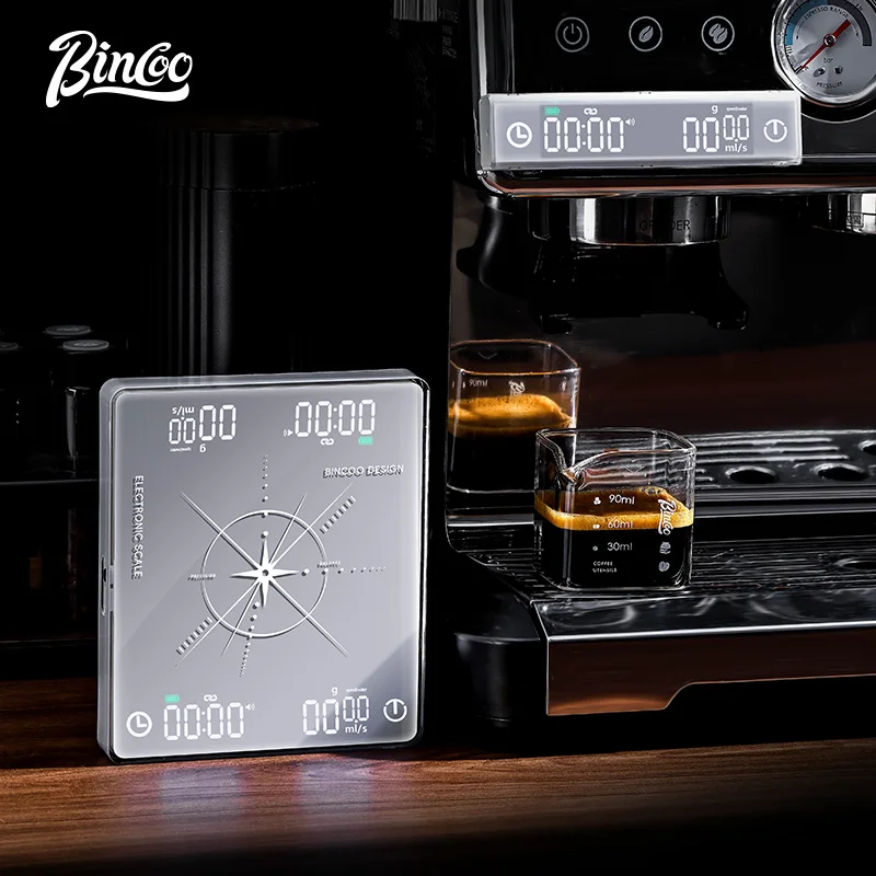 Bincoo Electronic Bluetooth Coffee Scale Digital Kitchen Portable Barista Scales With Timer Handheld Precision 0.01g Weight
Bincoo Electronic Bluetooth Coffee Scale Digital Kitchen Portable Barista Scales With Timer Handheld Precision 0.01g Weight