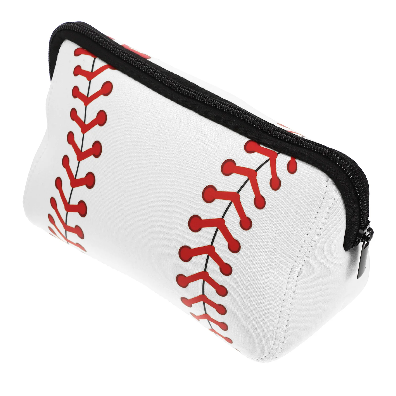 Baseball Toiletry Bag Compact Travel Pouch Multifunctional Makeup Organizer Neoprene Wash Bag for Women 
Baseball Toiletry Bag Compact Travel Pouch Multifunctional Makeup Organizer Neoprene Wash Bag for Women