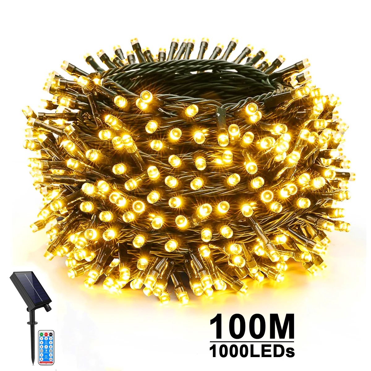Solor Street Garland Led String Strip Light Outdoor Waterproof 10/20/30/50/100m Chain Christmas Patio Garden Tree Decor
Solor Street Garland Led String Strip Light Outdoor Waterproof 10/20/30/50/100m Chain Christmas Patio Garden Tree Decor