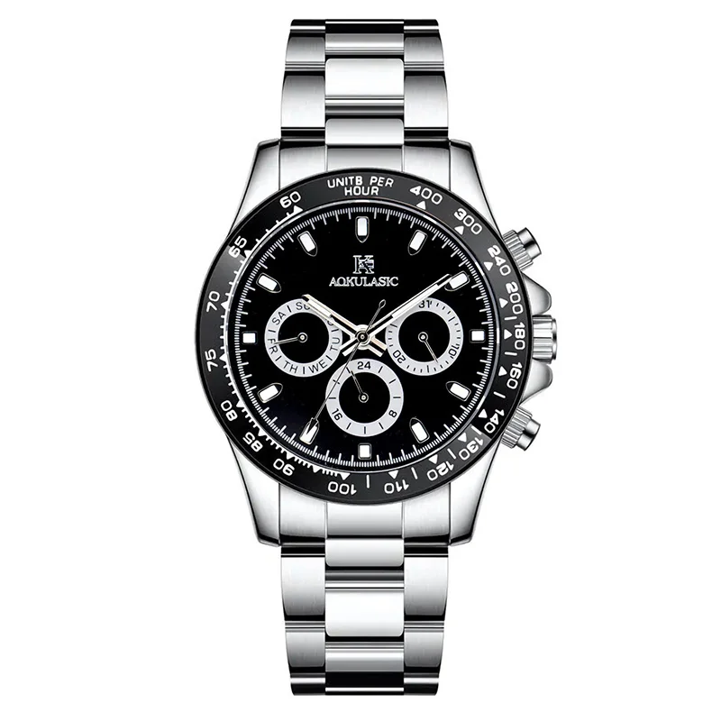 men fully automatic mechanical watch luminous calendar small three hand 316 stainless steel strap 30m waterproof 40mm large dial
men fully automatic mechanical watch luminous calendar small three hand 316 stainless steel strap 30m waterproof 40mm large dial