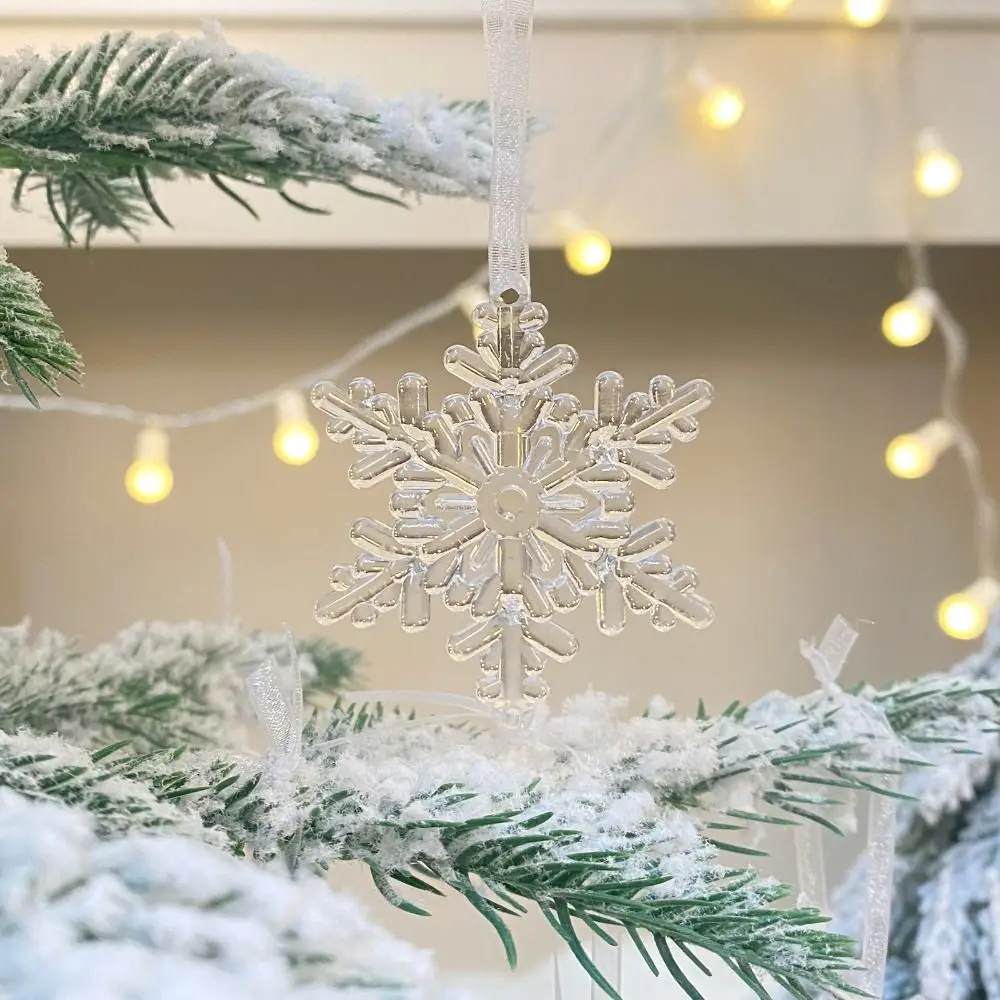 3Pcs/set DIY Christmas Transparent Snowflakes Acrylic Transparent Transparent Snowflakes Pendants Snowflake String Design
3Pcs/set DIY Christmas Transparent Snowflakes Acrylic Transparent Transparent Snowflakes Pendants Snowflake String Design