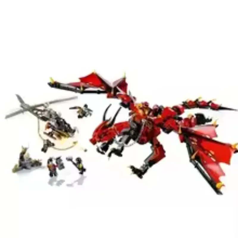 Cretive Firstbourne The Red Flame Dragon model Building Blocks Toy for Birthday Christmas Gift
Cretive Firstbourne The Red Flame Dragon model Building Blocks Toy for Birthday Christmas Gift