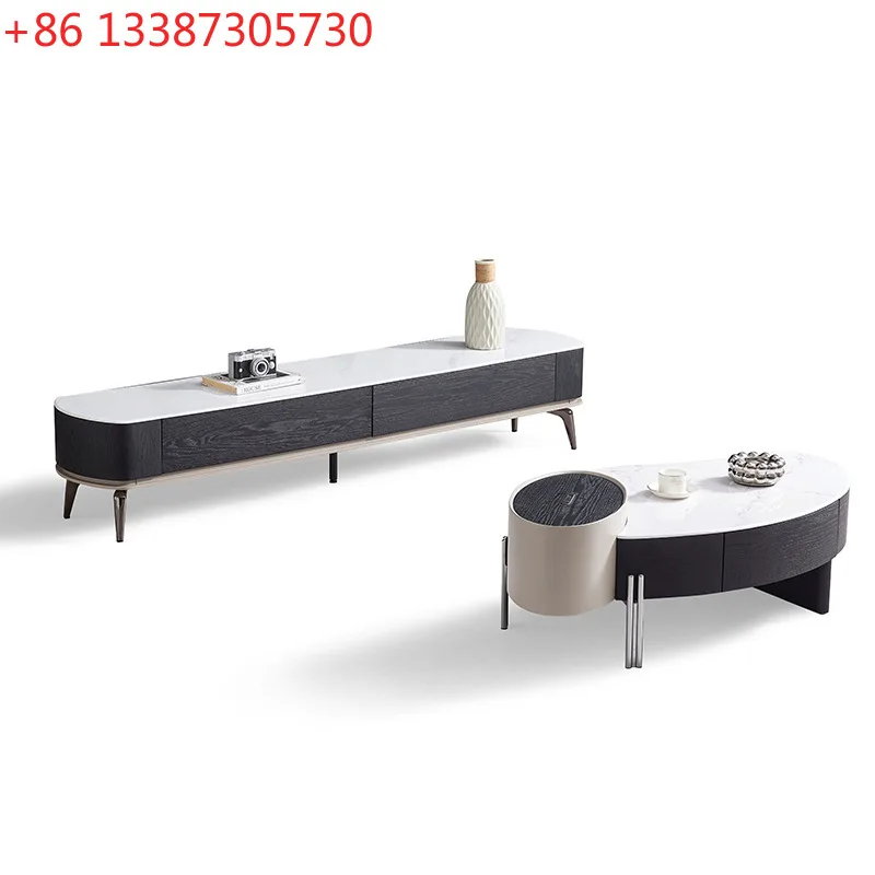 Легкий роскошный журнальный столик из микрокристаллического камня, комбинация ТВ-шкафа, современная простая легкая роскошная новая модель
Легкий роскошный журнальный столик из микрокристаллического камня, комбинация ТВ-шкафа, современная простая легкая роскошная новая модель
