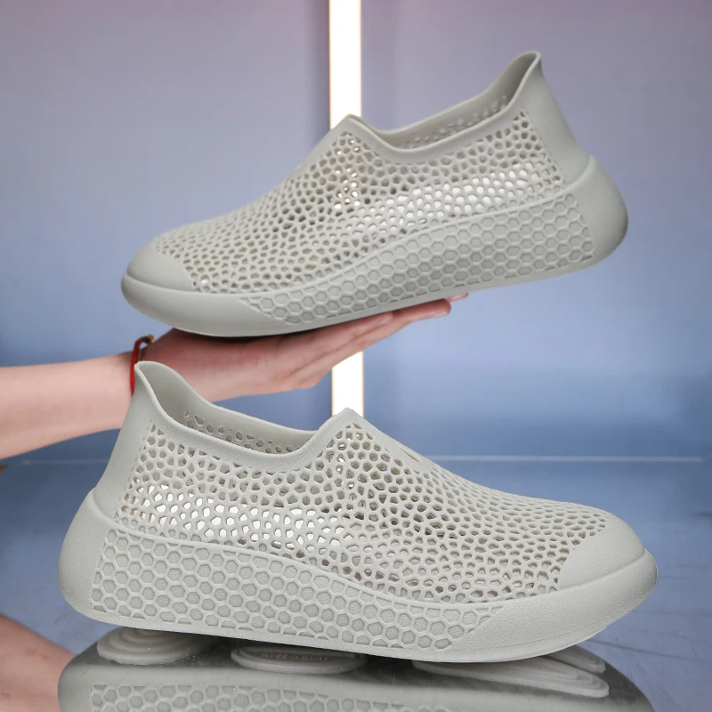 Breathable Hollow Out Mesh Slip-on Shoes for Men Lightweight Non-slip Anti-odor Casual Loafers for Summer Beach and Daily Life
Breathable Hollow Out Mesh Slip-on Shoes for Men Lightweight Non-slip Anti-odor Casual Loafers for Summer Beach and Daily Life