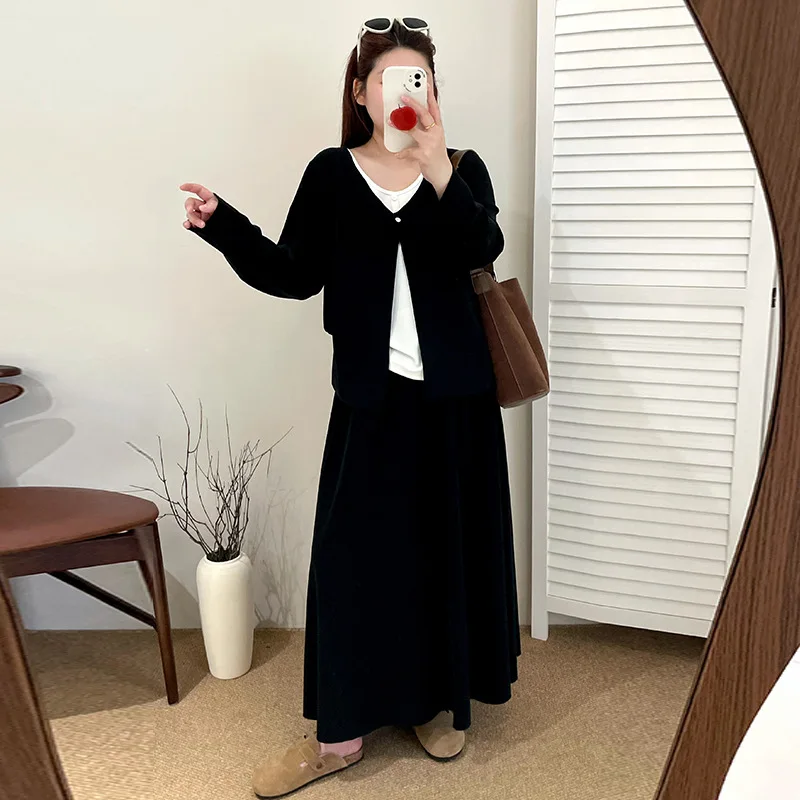 plus Size Women's Casual Two-Piece Set Autumn 2025 Loose Comfortable Semi-Skirt Top Bottom Ensemble Sweet Style Winter Ready
plus Size Women's Casual Two-Piece Set Autumn 2025 Loose Comfortable Semi-Skirt Top Bottom Ensemble Sweet Style Winter Ready