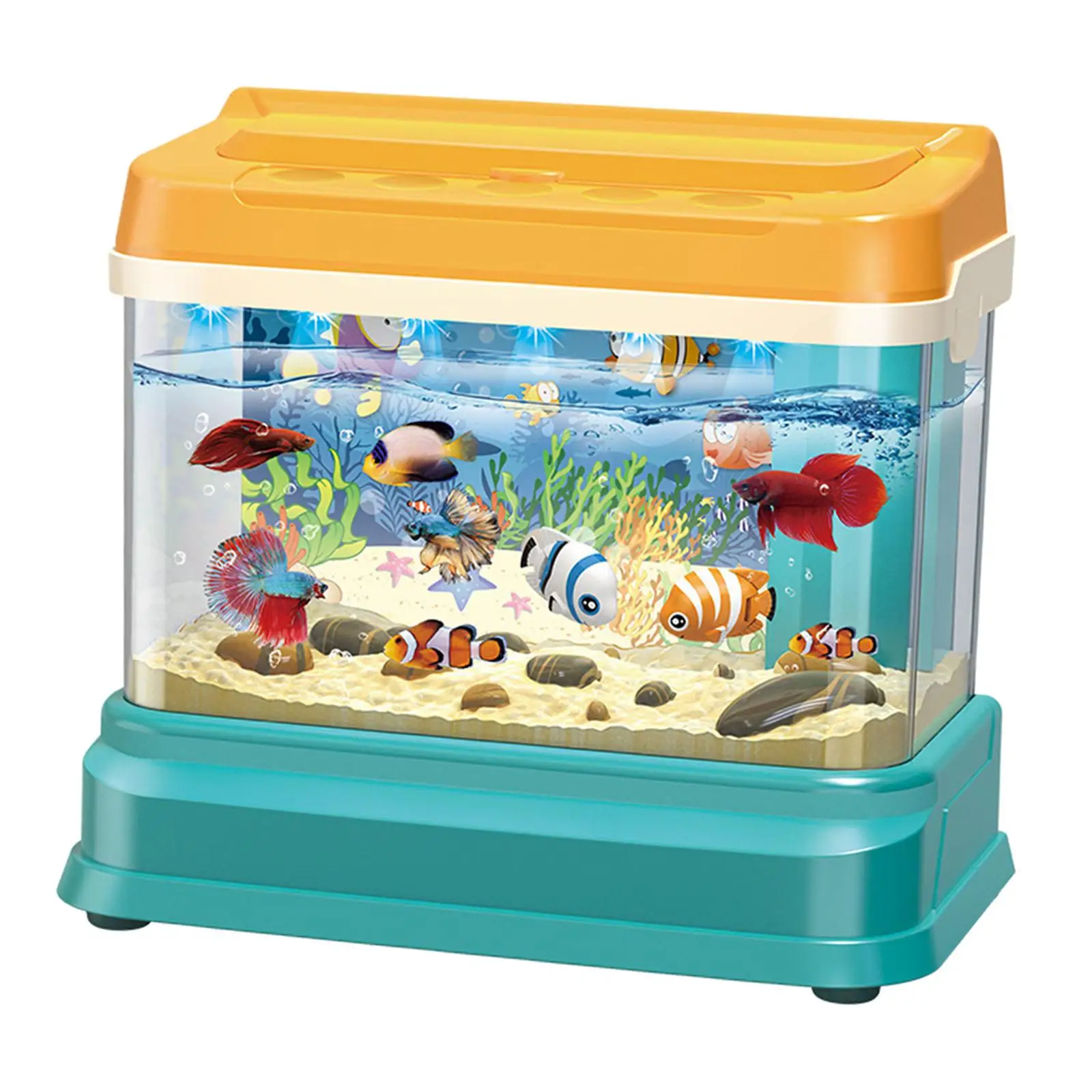 Simulation Electric Fish Tank Fine Motor Skill Training and Music Fishing Rod Educational Toys Kids Fishing for Toddlers
Simulation Electric Fish Tank Fine Motor Skill Training and Music Fishing Rod Educational Toys Kids Fishing for Toddlers