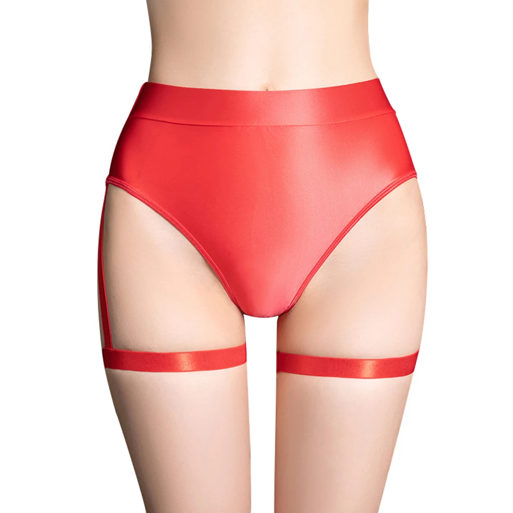 Women Oil Shiny Glossy Briefs Sexy Bandage Leg Ring Panties Seductive Underpants Tight Erotic Lingerie Seamless Solid Underwear
Women Oil Shiny Glossy Briefs Sexy Bandage Leg Ring Panties Seductive Underpants Tight Erotic Lingerie Seamless Solid Underwear