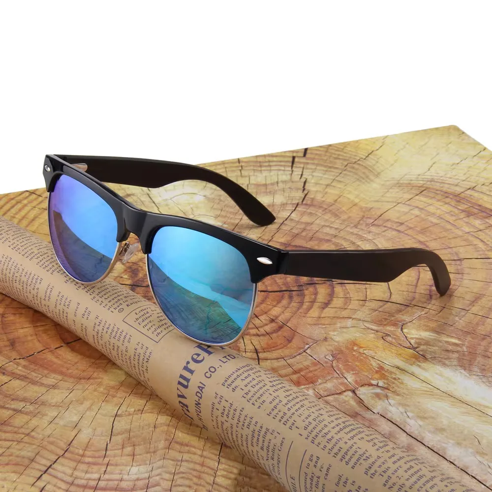 Classic Half Frame Bamboo Wood Glasses Fashionable Versatile Large Frame Sunglasses Men Driving Sunscreen Polarized Sunglasses
Classic Half Frame Bamboo Wood Glasses Fashionable Versatile Large Frame Sunglasses Men Driving Sunscreen Polarized Sunglasses
