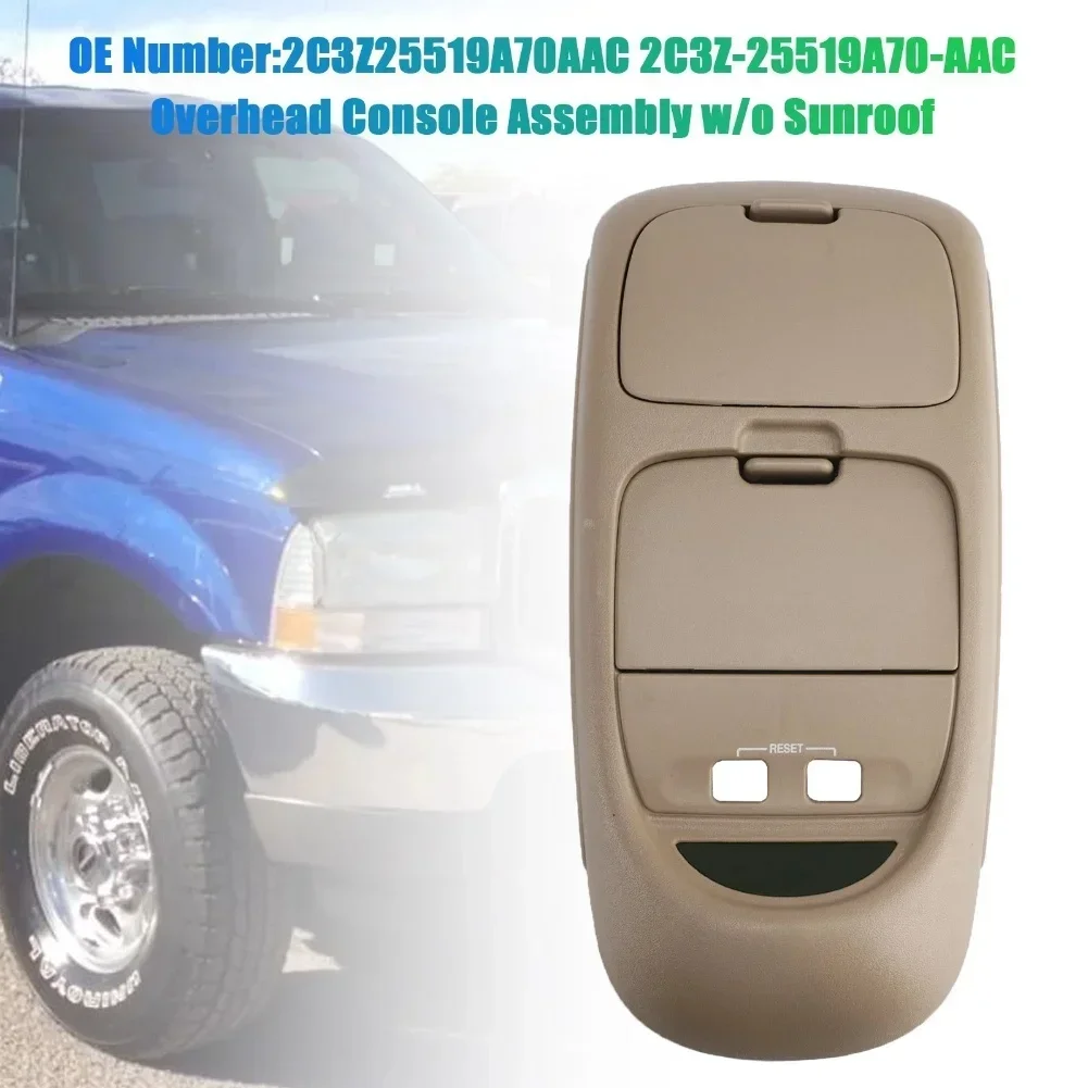 Верхняя консоль для Ford F-250 F-350 F-450 F-550 2C3Z25519A70AAB 2C3Z-25519A70-AAB Верхняя консоль в сборе без люка
Верхняя консоль для Ford F-250 F-350 F-450 F-550 2C3Z25519A70AAB 2C3Z-25519A70-AAB Верхняя консоль в сборе без люка