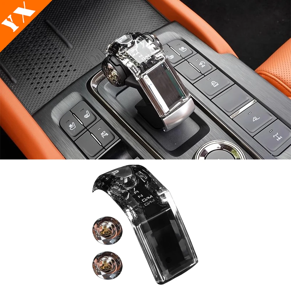 For Haval H9 2024 2025 Accessories Crystal Car Gear Shift Handle Knob Frame Decor Cover Trim Replacement Product
For Haval H9 2024 2025 Accessories Crystal Car Gear Shift Handle Knob Frame Decor Cover Trim Replacement Product