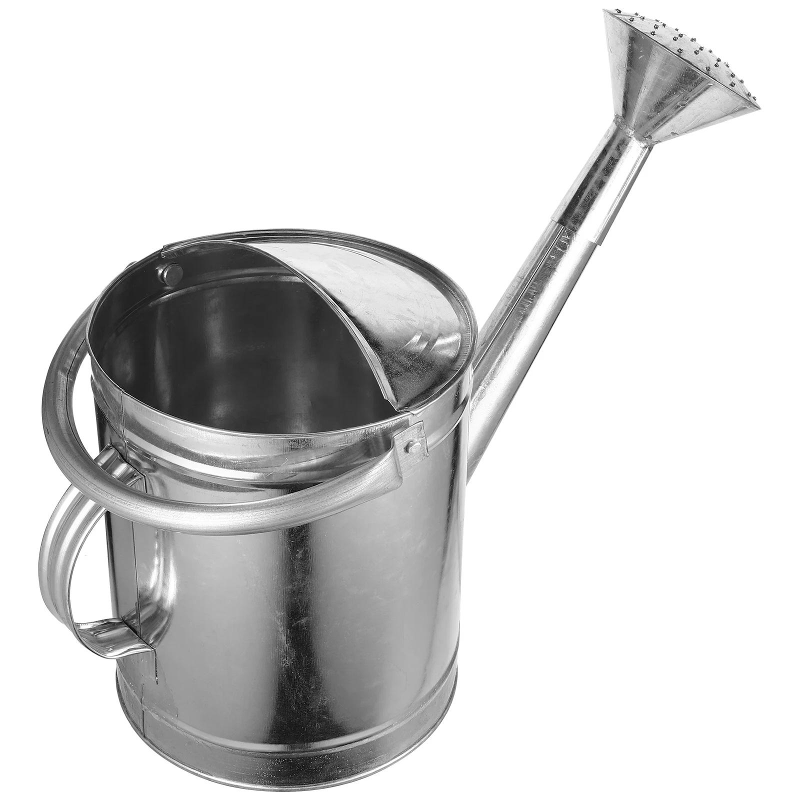 Long Spout Iron Watering Can Half Opening Top Design Durable Metal Indoor Outdoor Plant Watering Water Plants Pitcher
Long Spout Iron Watering Can Half Opening Top Design Durable Metal Indoor Outdoor Plant Watering Water Plants Pitcher