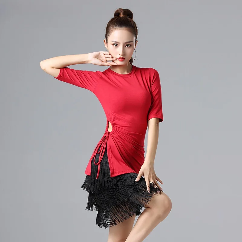 2024 Summer New Body Dance Training Dress Women's Set Professional Latin Dance Dress Women's Adult Strap Training Dress
2024 Summer New Body Dance Training Dress Women's Set Professional Latin Dance Dress Women's Adult Strap Training Dress
