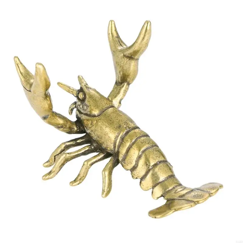 652F Brass Lobsters Figurine Retro Crawfish Satute Pen Holders Home Decorations Decorative Brass Animal Ornament for Office
652F Brass Lobsters Figurine Retro Crawfish Satute Pen Holders Home Decorations Decorative Brass Animal Ornament for Office