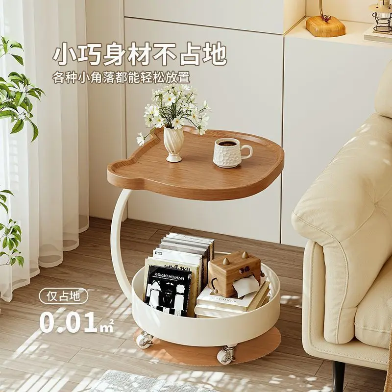 Cream Sofa Living Room Coffee Table Mobile Small Table Home Modern Simple Creative Side Shelf Bedside Table
Cream Sofa Living Room Coffee Table Mobile Small Table Home Modern Simple Creative Side Shelf Bedside Table