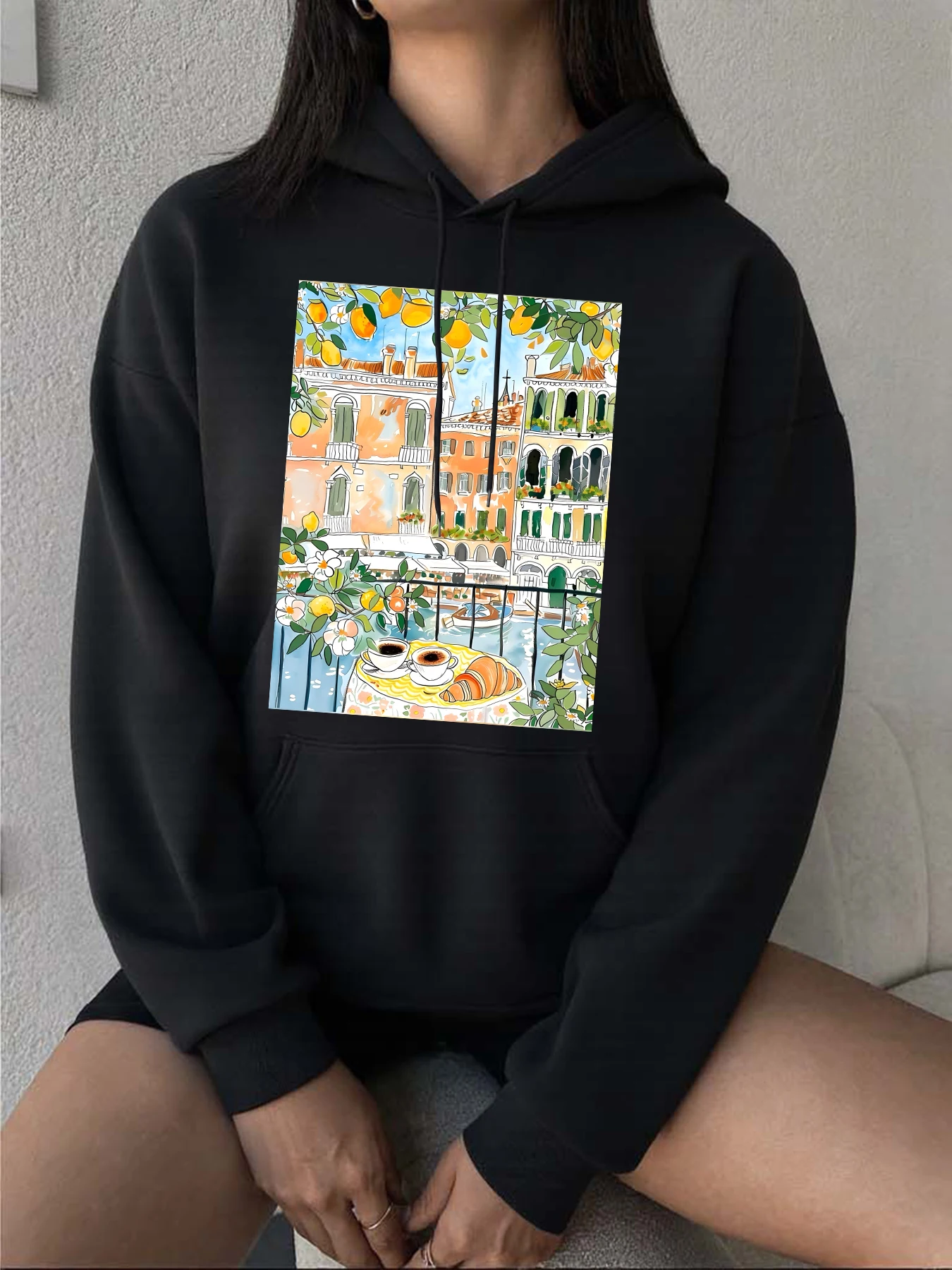 Beautiful Lemon Afternoon Tea Design Hoodies Female Autumn Y2K Soft Hoody Fleece Hip Hop Pullover Pocket Loose Streetwear
Beautiful Lemon Afternoon Tea Design Hoodies Female Autumn Y2K Soft Hoody Fleece Hip Hop Pullover Pocket Loose Streetwear