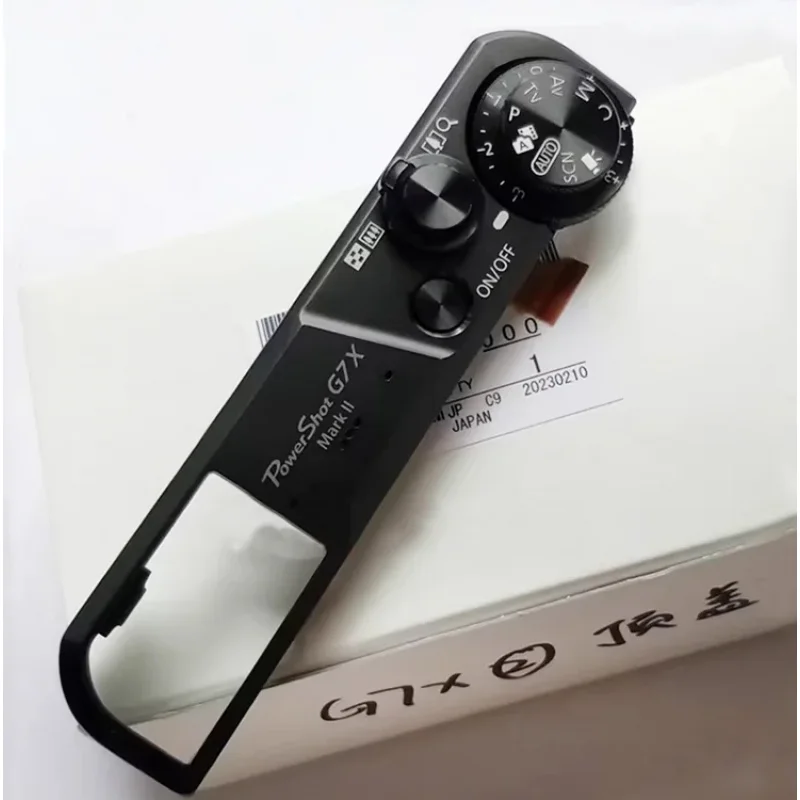 New original top cover assy with mode and power switch repair parts for Canon Powershot G7X mark II G7X2 digital camera
New original top cover assy with mode and power switch repair parts for Canon Powershot G7X mark II G7X2 digital camera