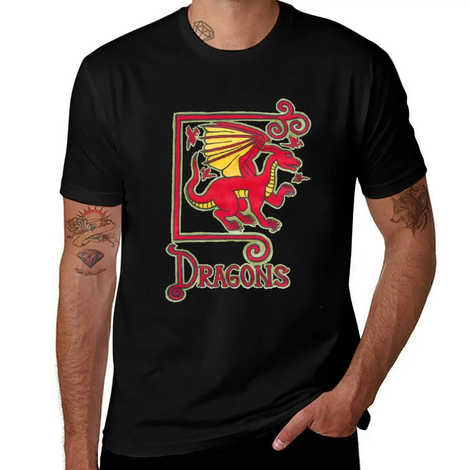Red Dragons T-Shirt Luxury man cotton graphic tees fashion shirts anime clothes men t shirts high quality
Red Dragons T-Shirt Luxury man cotton graphic tees fashion shirts anime clothes men t shirts high quality