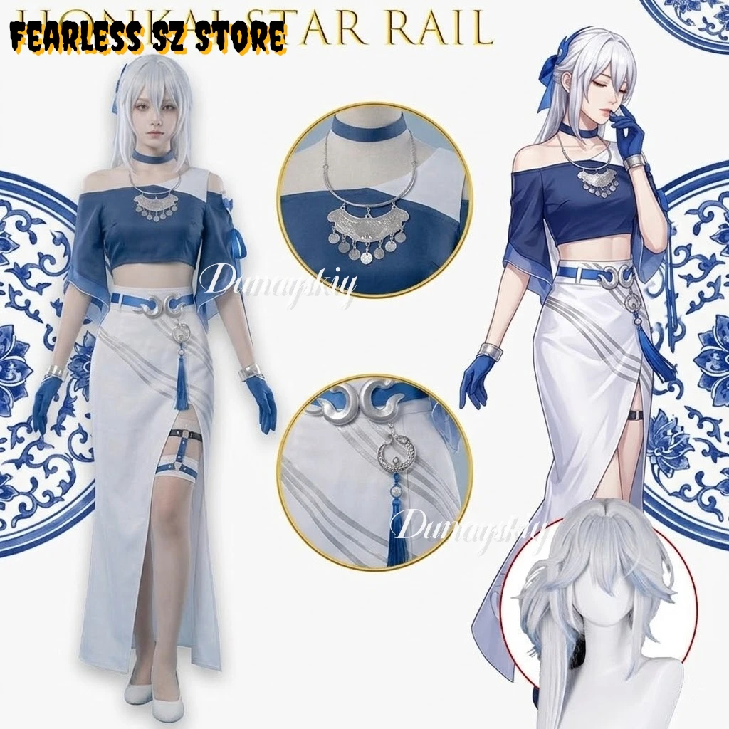 Honkai Star Rail Yaoguang Cosplay 코스프레 Tea Party Sexy Dress Set Women Anime Game Character Outfit For Women Halloween Party
Honkai Star Rail Yaoguang Cosplay 코스프레 Tea Party Sexy Dress Set Women Anime Game Character Outfit For Women Halloween Party