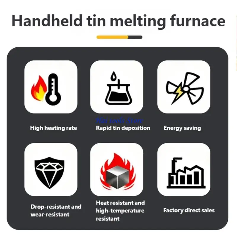 X37E 150/250/300W Tin Melting Solder Pot Handheld Soldering Repair Adjustable Portable Temperature Desoldering Pot
X37E 150/250/300W Tin Melting Solder Pot Handheld Soldering Repair Adjustable Portable Temperature Desoldering Pot