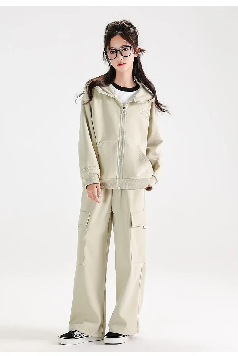 Baby Girl Clothes Suit Girls Autumn Suit 2024 New Style Children Cool and Coat Female Children Autumn Sports Two-piece Set
Baby Girl Clothes Suit Girls Autumn Suit 2024 New Style Children Cool and Coat Female Children Autumn Sports Two-piece Set