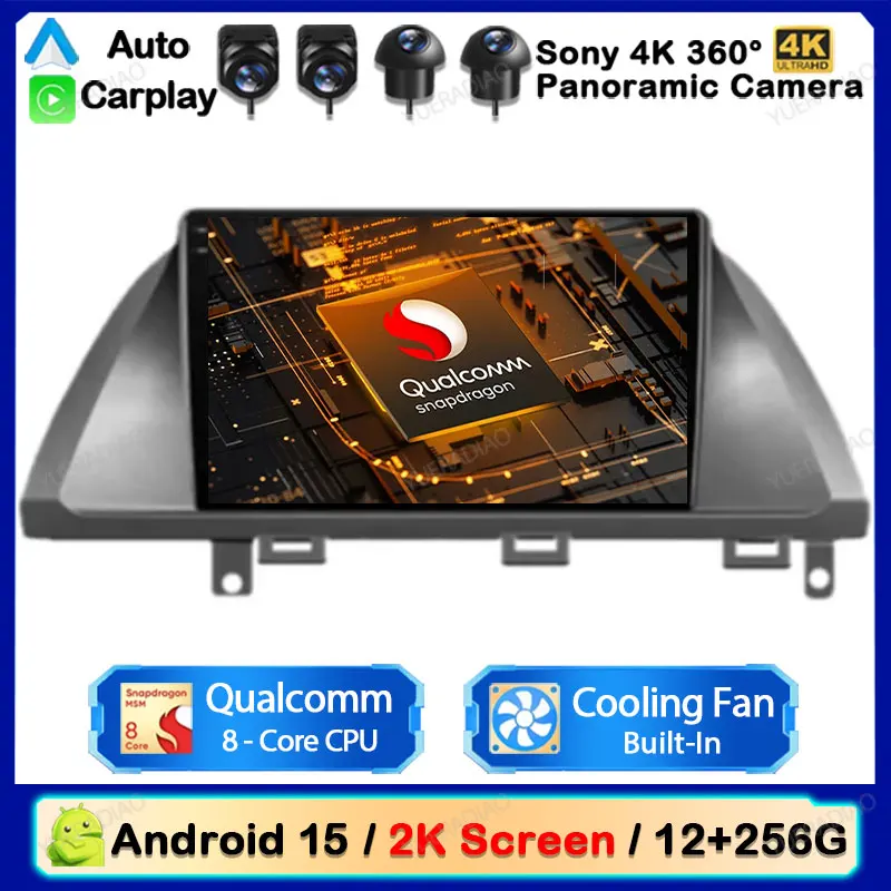 Android 15 Carplay Auto для Honda Odyssey 2005 2006 2007 2008 2009 2010 Автомобильный радиоприемник GPS NAVI Мультимедийный видеоплеер WIFI 4G QLED
Android 15 Carplay Auto для Honda Odyssey 2005 2006 2007 2008 2009 2010 Автомобильный радиоприемник GPS NAVI Мультимедийный видеоплеер WIFI 4G QLED