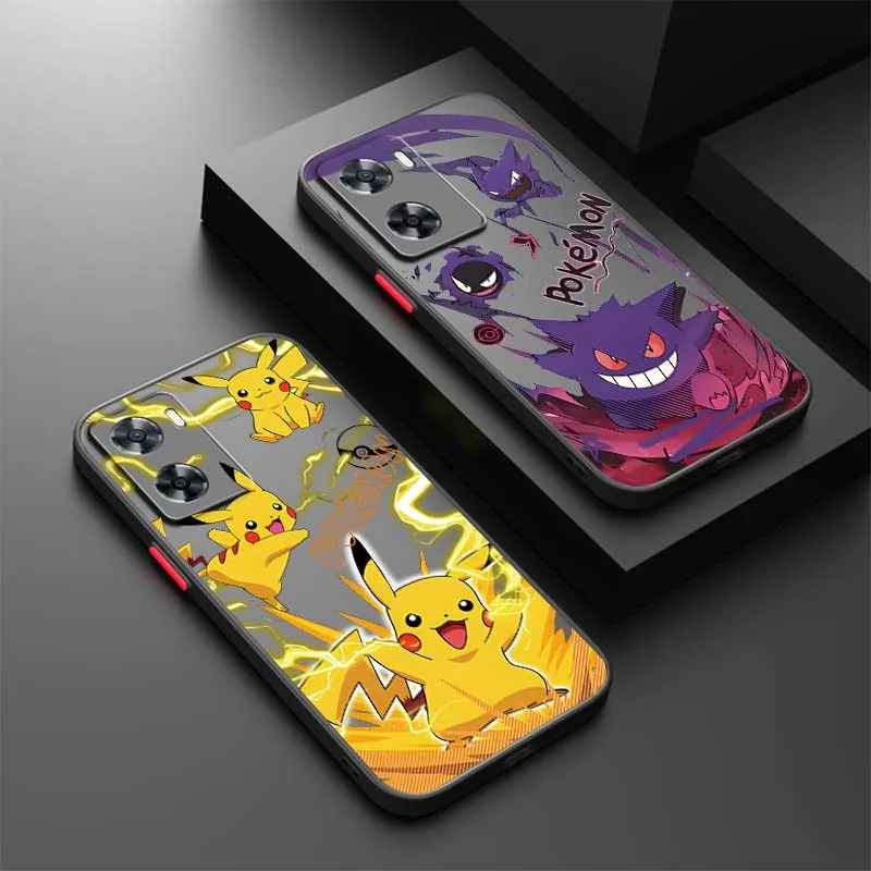 P-Pokemones G-Gengars For OPPO Find X3 X5 Lite Pro A98 A94 A93 A78 A79 A76 A58 A57 5G Frosted Translucent Phone Case
P-Pokemones G-Gengars For OPPO Find X3 X5 Lite Pro A98 A94 A93 A78 A79 A76 A58 A57 5G Frosted Translucent Phone Case