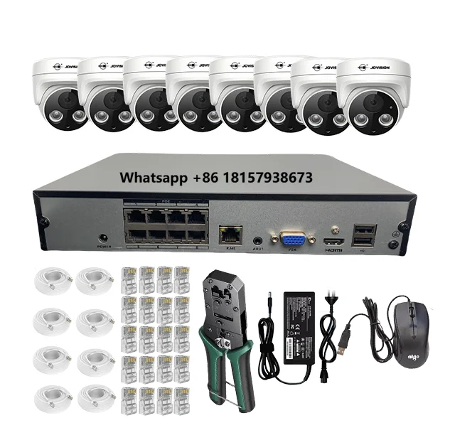 ND7008+N955-HY 5MP 8 Channel Video Surveillance Security Cameras 3K Human Motion Detection and People Counting Cameras
ND7008+N955-HY 5MP 8 Channel Video Surveillance Security Cameras 3K Human Motion Detection and People Counting Cameras