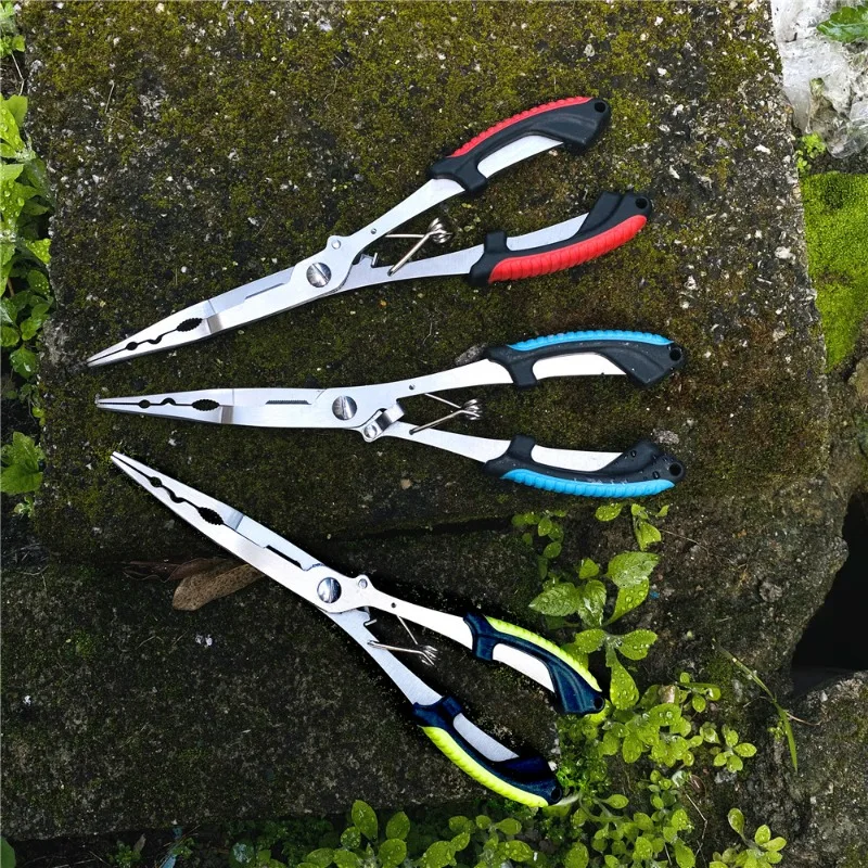LIANMAN Multifunctional Long Mouth Fishing Pliers Line Cutting Pliers Anti Slip Fishing Equipment and Control Fishing Pliers
LIANMAN Multifunctional Long Mouth Fishing Pliers Line Cutting Pliers Anti Slip Fishing Equipment and Control Fishing Pliers
