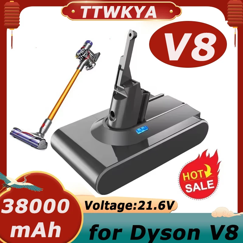 28000mAh Vacuum Cleaner Battery For Dyson V8 Series Li-ion Replacement Original Battery DC58 DC62 DC74 SV11 SV10 SV12
28000mAh Vacuum Cleaner Battery For Dyson V8 Series Li-ion Replacement Original Battery DC58 DC62 DC74 SV11 SV10 SV12