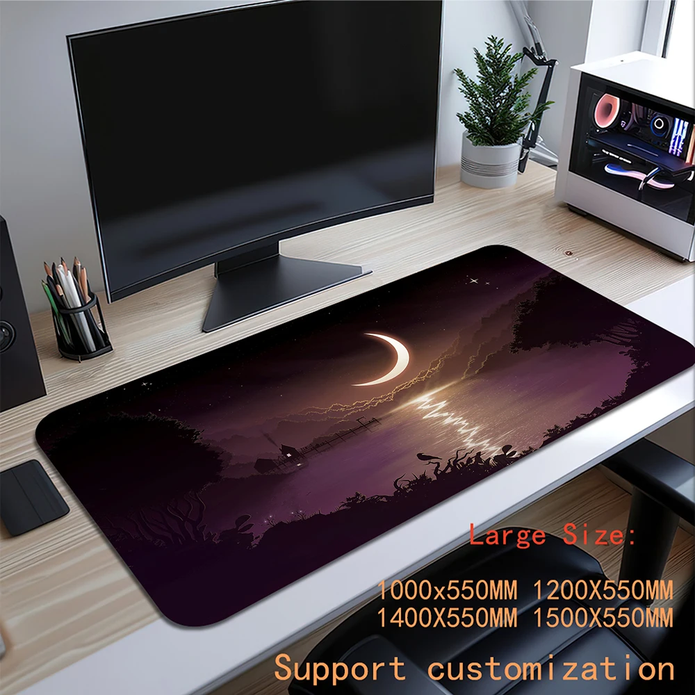 Night Moonlight Large Cool Mouse Pad Laptop Non-slip Esports Office Desk Mat Game Player Mousepad PC Desktop Accessories 55x100
Night Moonlight Large Cool Mouse Pad Laptop Non-slip Esports Office Desk Mat Game Player Mousepad PC Desktop Accessories 55x100