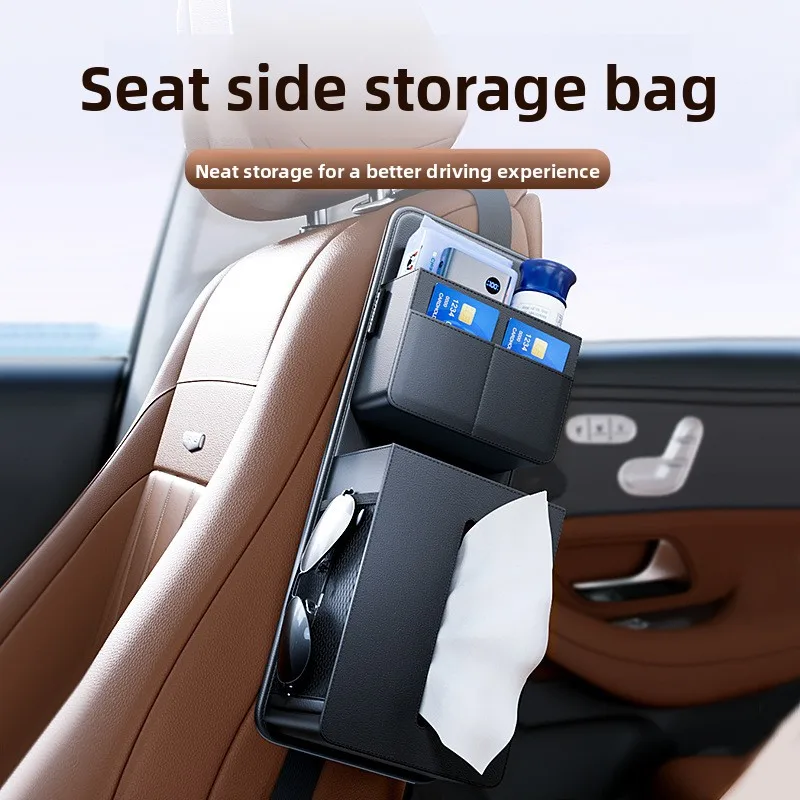 Universal Multifunctional Car Seat Side Tissue Holder, Universal Hanging Storage Bag Auto Interior Accessory
Universal Multifunctional Car Seat Side Tissue Holder, Universal Hanging Storage Bag Auto Interior Accessory