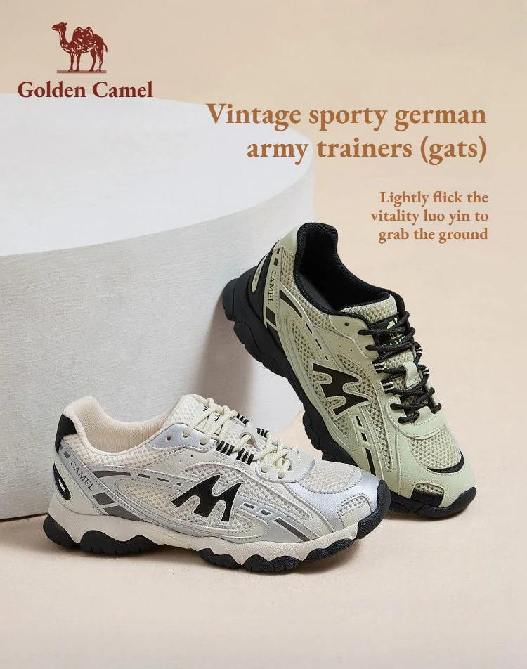 Golden Camel Women's Casual Sneakers 2026 Summer Retro Anti-Slip Training Shoes Lightweight Cushioned Wear-Resistant Sports Shoe
Golden Camel Women's Casual Sneakers 2026 Summer Retro Anti-Slip Training Shoes Lightweight Cushioned Wear-Resistant Sports Shoe