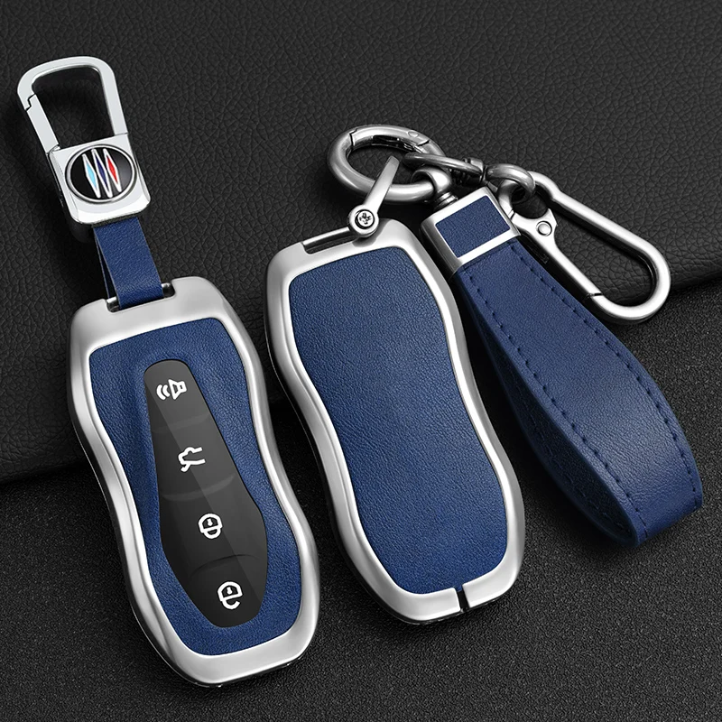 Leather Car Remote Key Case Cover for Geely Azkarra Tugella FY11 2019 2020 Atlas Pro New Emgrand GS X6 SUV EC7 Styling
Leather Car Remote Key Case Cover for Geely Azkarra Tugella FY11 2019 2020 Atlas Pro New Emgrand GS X6 SUV EC7 Styling