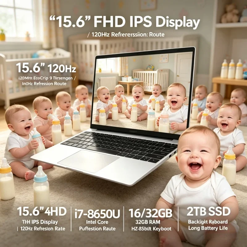 Best Pick 2026 New 15.6 Inch Laptop i7-8650U 120Hz FHD IPS 16/32GB Large RAM Backlit Keyboard
Best Pick 2026 New 15.6 Inch Laptop i7-8650U 120Hz FHD IPS 16/32GB Large RAM Backlit Keyboard