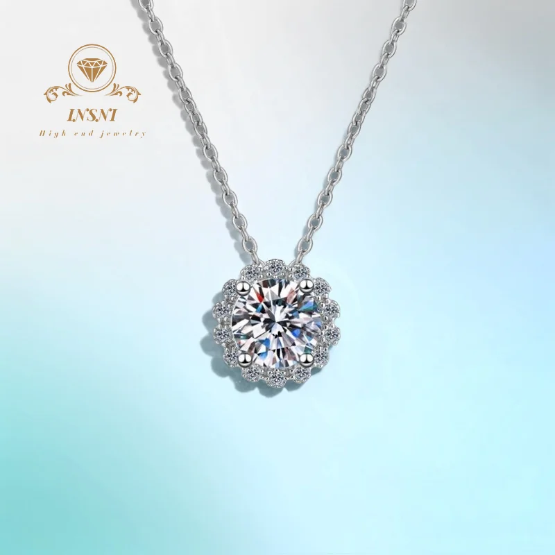 Ожерелье-цепочка из серебра 925 пробы с муассанитом 1 карат, цвет D, в стиле бохо, для женщин, сертифицированное, лидер продаж
Ожерелье-цепочка из серебра 925 пробы с муассанитом 1 карат, цвет D, в стиле бохо, для женщин, сертифицированное, лидер продаж