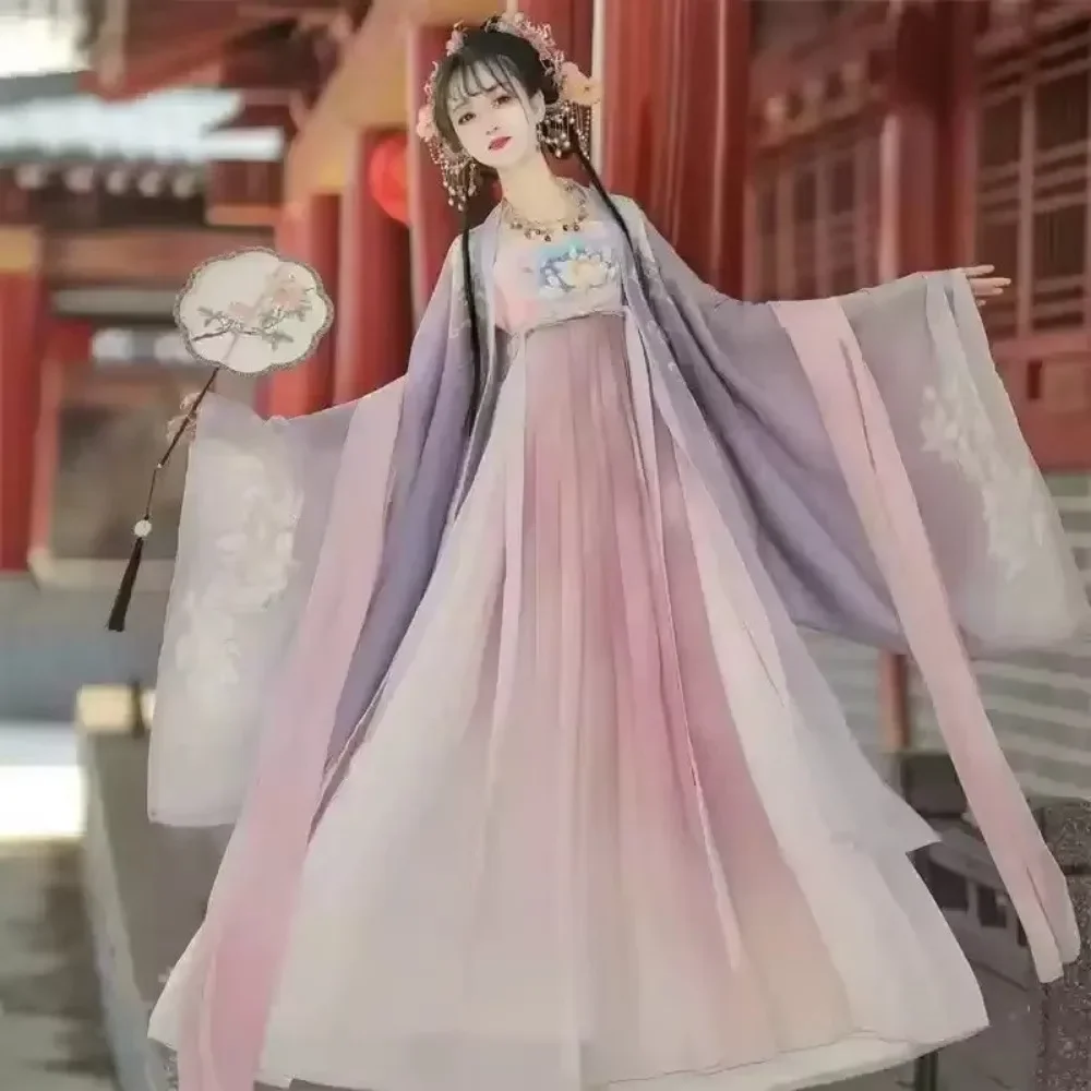 Chinese Traditional Dress for Women Clothing Fairy Hanfu Fashion Clothes Ethnic Style Embroidery Party Stage Show Cosplay
Chinese Traditional Dress for Women Clothing Fairy Hanfu Fashion Clothes Ethnic Style Embroidery Party Stage Show Cosplay