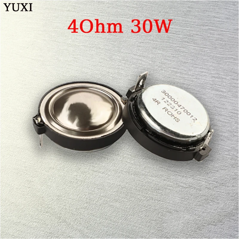 YUXI 1PC For 1Inch Tweeter Speaker For 4Ohm 30W Treble Speaker Home Amplifier Mini Loudspeaker For Car Audio DIY Accessories
YUXI 1PC For 1Inch Tweeter Speaker For 4Ohm 30W Treble Speaker Home Amplifier Mini Loudspeaker For Car Audio DIY Accessories