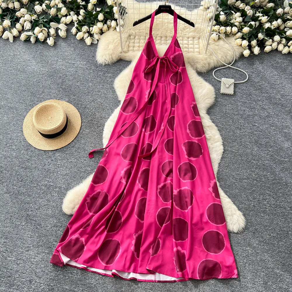 Women Long Dress Dresses A Line Vestidos Halter Sleeveless Backless Y2k Streetwear Beach Elegant Splice Party Night Work Summer
Women Long Dress Dresses A Line Vestidos Halter Sleeveless Backless Y2k Streetwear Beach Elegant Splice Party Night Work Summer