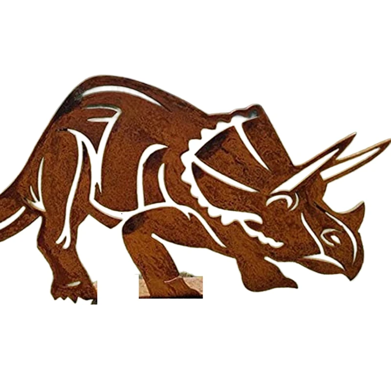 Металлический топпер для забора динозавров, динозавры
Металлический топпер для забора динозавров, динозавры