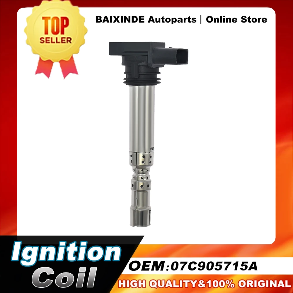 1/4PCS For Audi A8 D2 D3 6.0 W12 quattro VW Touareg Passat B5.5 Phaeton Bentley Continental Ignition Coils 07C905115 07C905715A
1/4PCS For Audi A8 D2 D3 6.0 W12 quattro VW Touareg Passat B5.5 Phaeton Bentley Continental Ignition Coils 07C905115 07C905715A