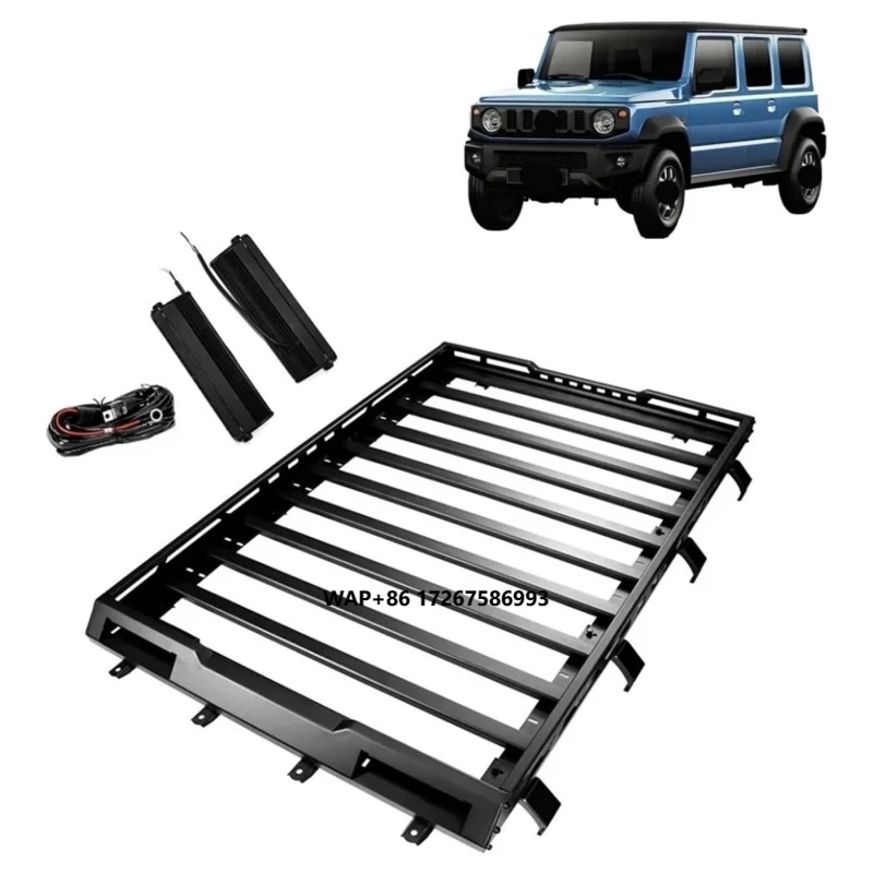 TELLIKA New Carriers Luggage Platform 5 Door Jimny Roof Rack With LED Light for Suzuki Jimny 2023 2024 2025 5 Doors
TELLIKA New Carriers Luggage Platform 5 Door Jimny Roof Rack With LED Light for Suzuki Jimny 2023 2024 2025 5 Doors