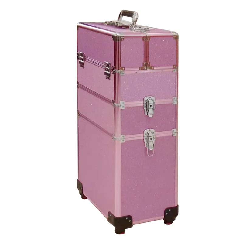 Multi-layer cosmetic case aluminum alloy, large-capacity tattoo embroidery bath foot manicure case
Multi-layer cosmetic case aluminum alloy, large-capacity tattoo embroidery bath foot manicure case