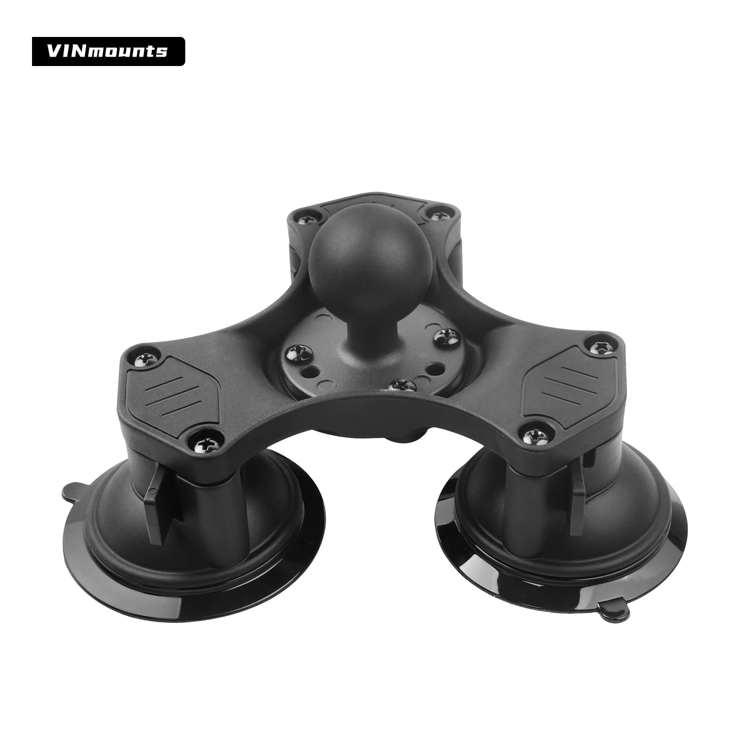 VINmounts New 1.5" Ball Triple Suction Cup Mount Heavy Duty Windshield Glass Mount Compatible with C Size Dual Socket Arm
VINmounts New 1.5" Ball Triple Suction Cup Mount Heavy Duty Windshield Glass Mount Compatible with C Size Dual Socket Arm