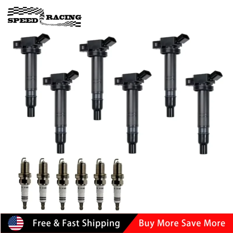 90919-02248 90919-02247 90919-T2005 90919-T2008 6 шт. катушка зажигания + иридиевая свеча зажигания для Toyota FJ Cruiser 4.0L V6 2007-2009 гг.
90919-02248 90919-02247 90919-T2005 90919-T2008 6 шт. катушка зажигания + иридиевая свеча зажигания для Toyota FJ Cruiser 4.0L V6 2007-2009 гг.