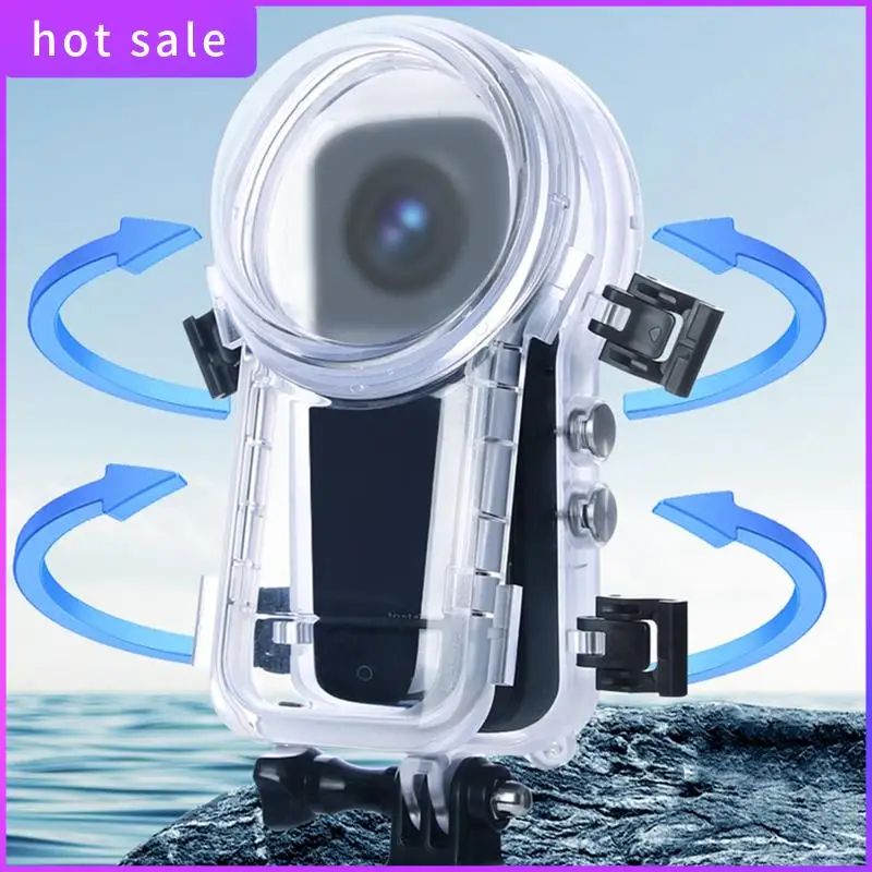 ELEC-Dive Case For Insta360 X4 50M Waterproof Housing Underwater Protector Fully Cover Diving Shell Camera Accessories
ELEC-Dive Case For Insta360 X4 50M Waterproof Housing Underwater Protector Fully Cover Diving Shell Camera Accessories