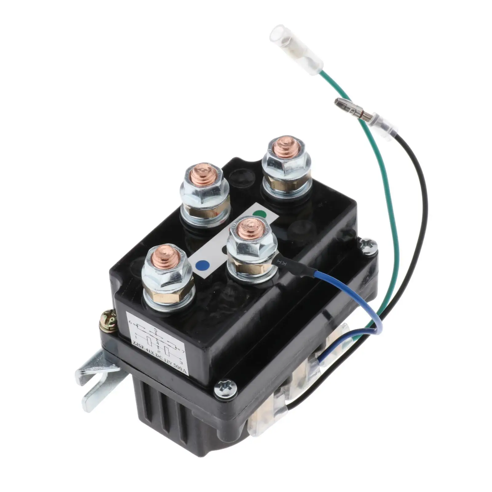 250A Winch Solenoid Relay Kit Replaces for ATV 6 Protecting Caps Heavy Duty
250A Winch Solenoid Relay Kit Replaces for ATV 6 Protecting Caps Heavy Duty