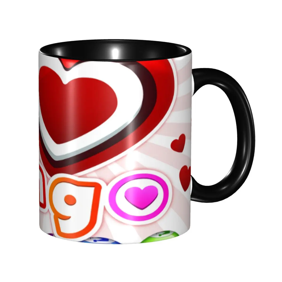 DIY I Love Bingo Ceramic Mugs Custom Coffee Cups Creative Present
DIY I Love Bingo Ceramic Mugs Custom Coffee Cups Creative Present